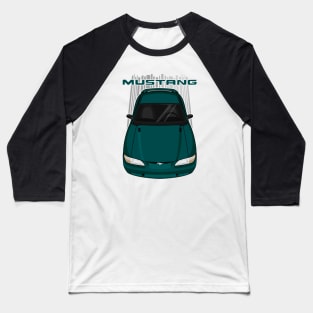 Mustang GT 1994 to 1998 SN95 - Green Baseball T-Shirt